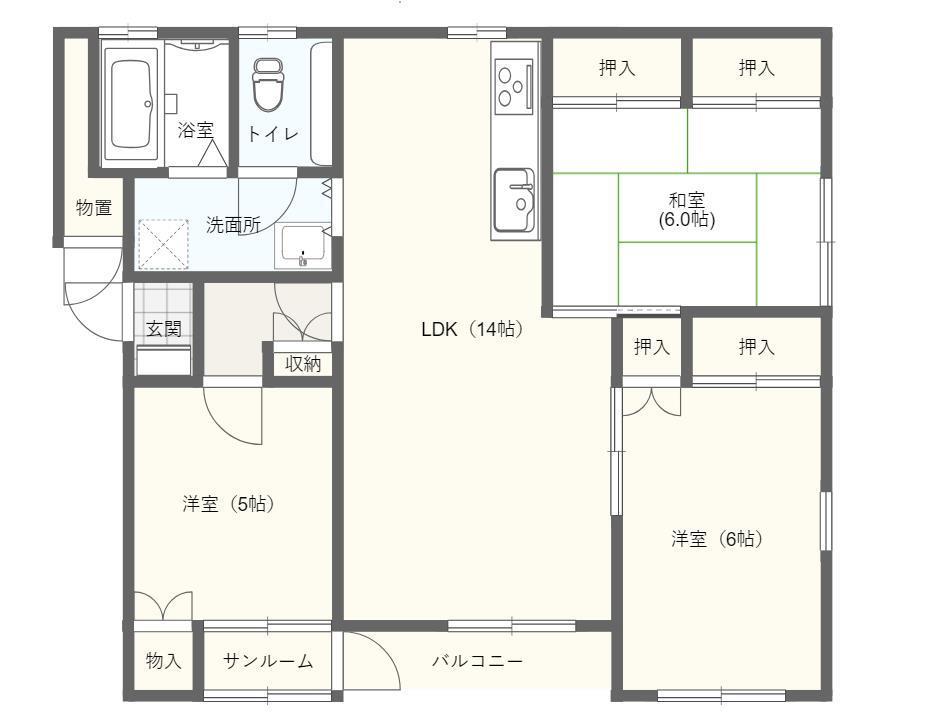 オム・デスプリ弐番館の間取り