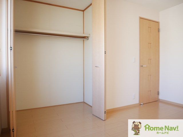 収納　大きな収納で荷物もすっきり片付きます。