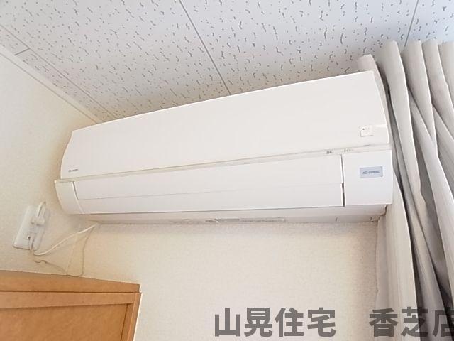 その他設備　エアコンも標準装備☆快適設備もたくさん