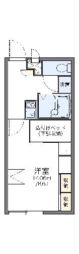 レオパレスｃｅｐａｇｅの間取り