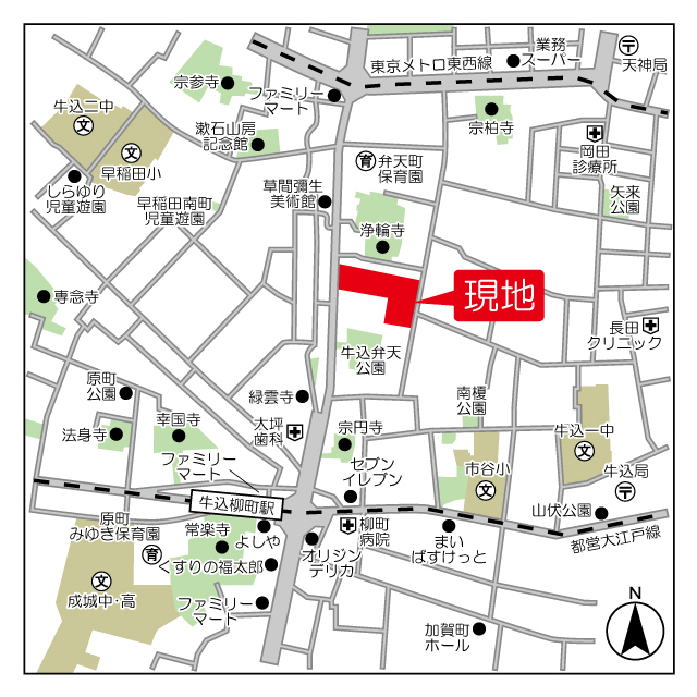 その他　落ち着いた住環境に位置しております