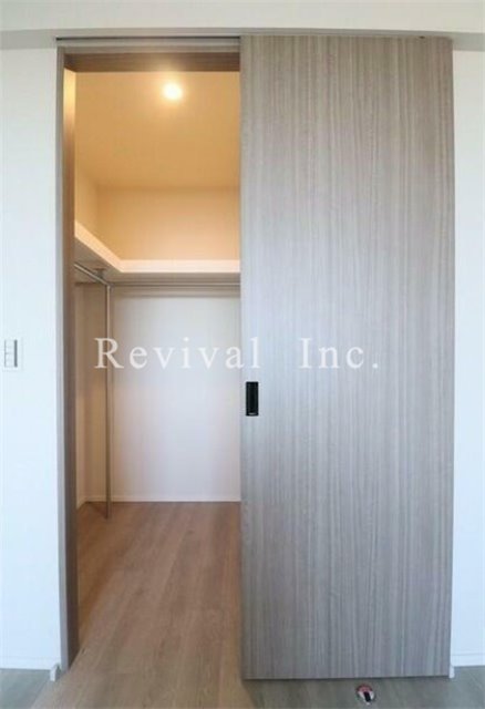 収納　奥行豊富な収納がございます