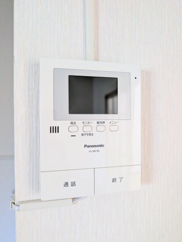 セキュリティ　【TVインターホン】急な来客時も安心。