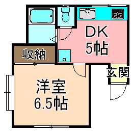 東京都足立区西新井栄町３（アパート）の賃貸物件の間取り