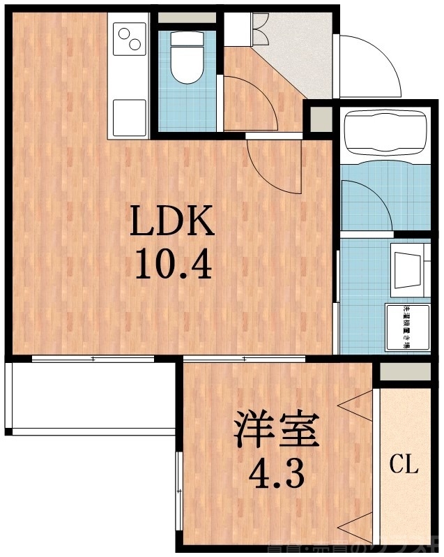 SFIDA天王寺南の間取り