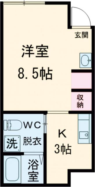 アペイロンナギサの間取り