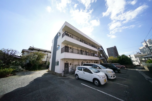 下関市大学町のマンションの建物外観