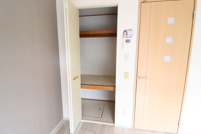 収納　大きなスペースがあり、収納には困りません