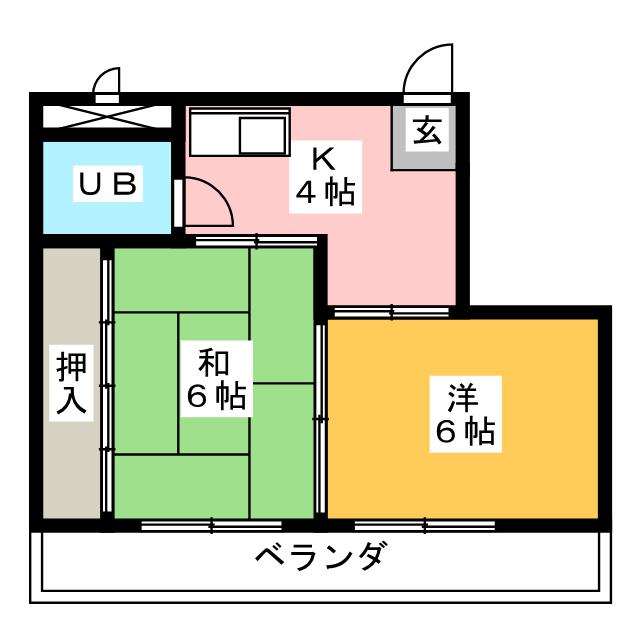 コートハウスの間取り