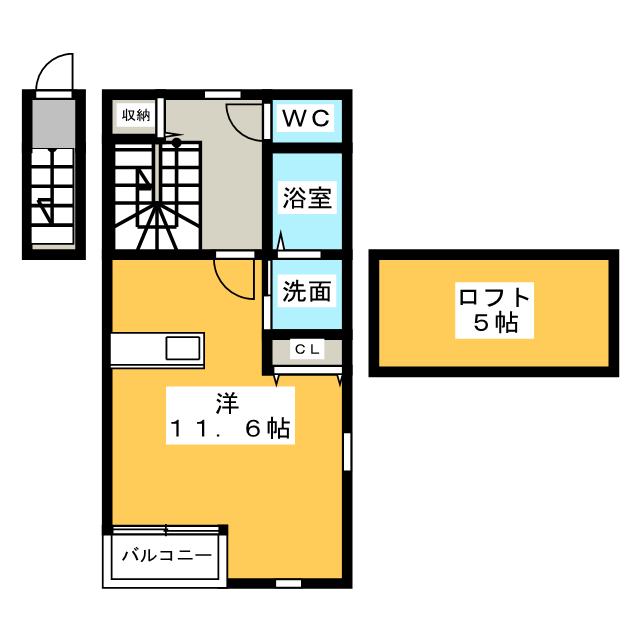 エスパシオ上橋の間取り