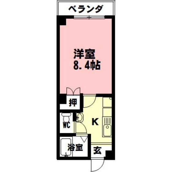 フィオーレ白山の間取り