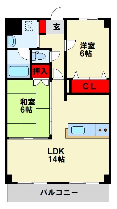 フォレストヴィラ別所町の間取り