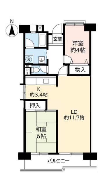 ＵＲポートアイランドの間取り