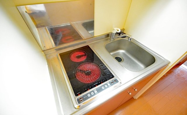 キッチン　同物件、別号室の写真