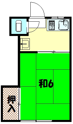 百成荘の間取り