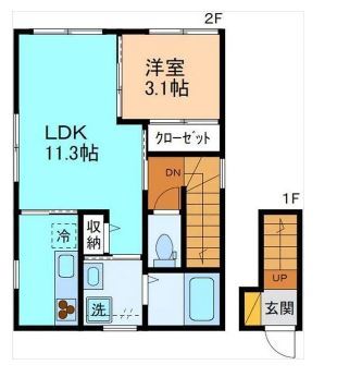 ＩＮＴＥＧＲＡＬ粟島の間取り