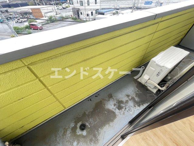 【高崎市大八木町のマンションのバルコニー】