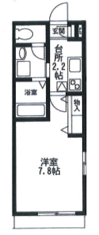 メゾン トレゾアの間取り