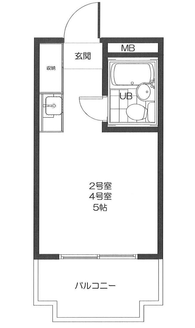 コア神明の間取り