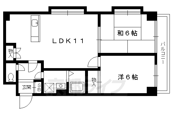 カディコートの間取り