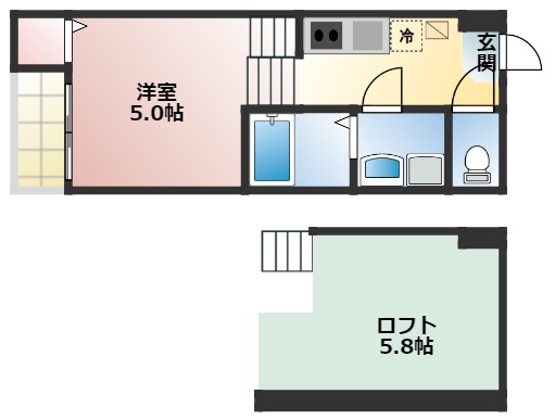 インディゴライトの間取り