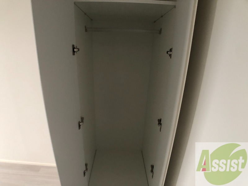 収納　寝室のクローゼットにたくさん収納出来ますね！