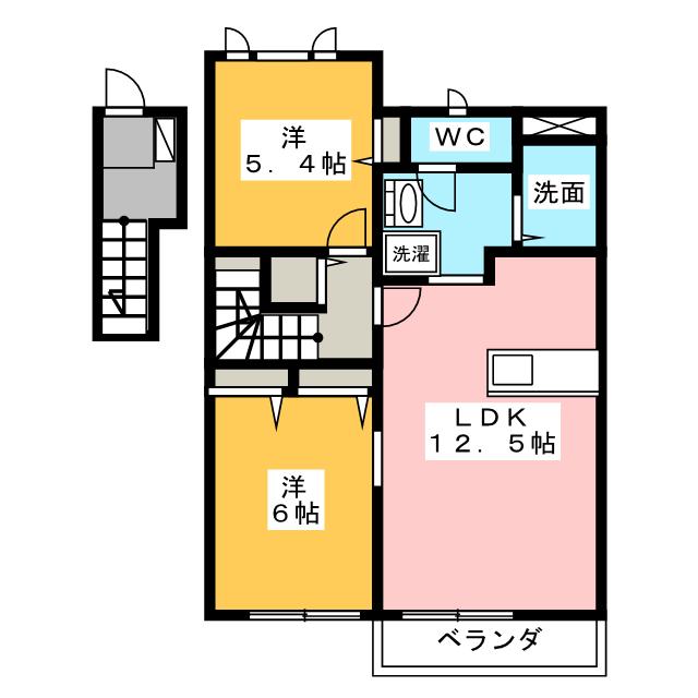 ディアス・ＦＪ　Ｃの間取り