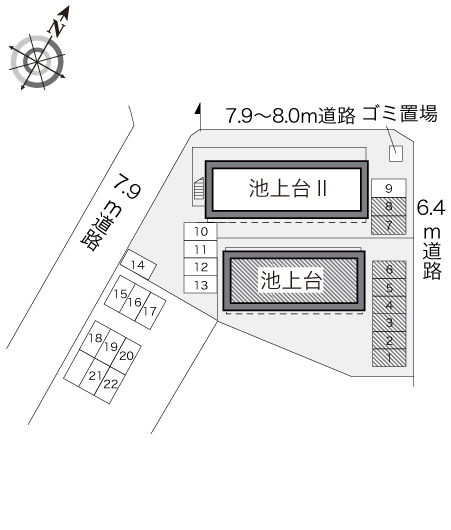 【名古屋市緑区池上台のアパートのその他】