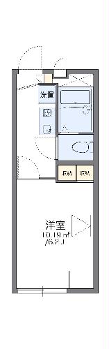 レオパレスＢＯＳＨＵＫＥの間取り