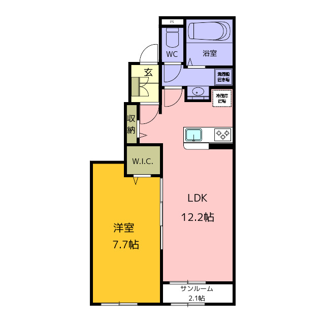 あおかわ　IIの間取り