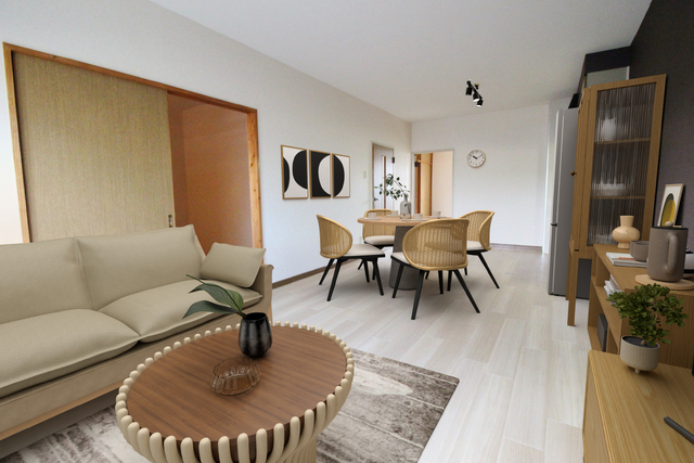 居室・リビング　家具家電はＣＧとなります