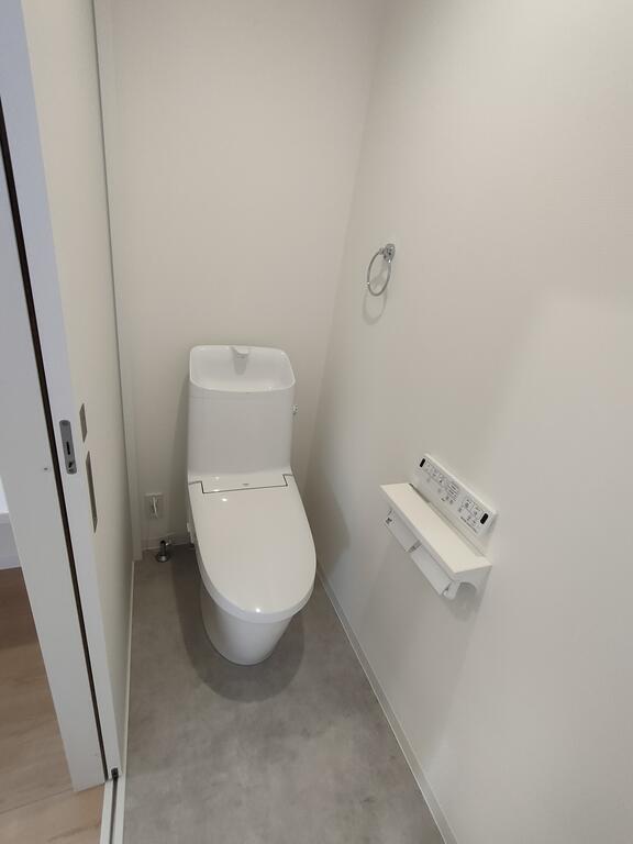 A12美の浜戸建のトイレ写真