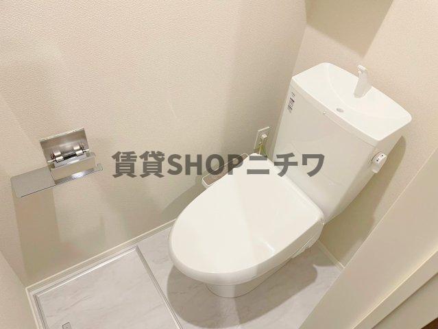 【新宿区市谷山伏町のマンションのトイレ】