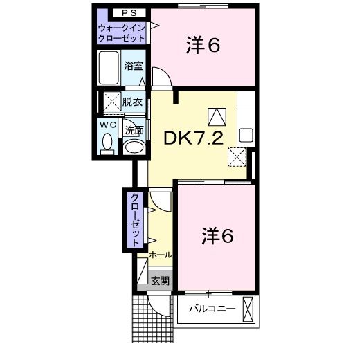 アルカンシエルの間取り