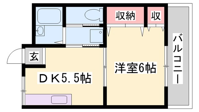 ベル新在家の間取り