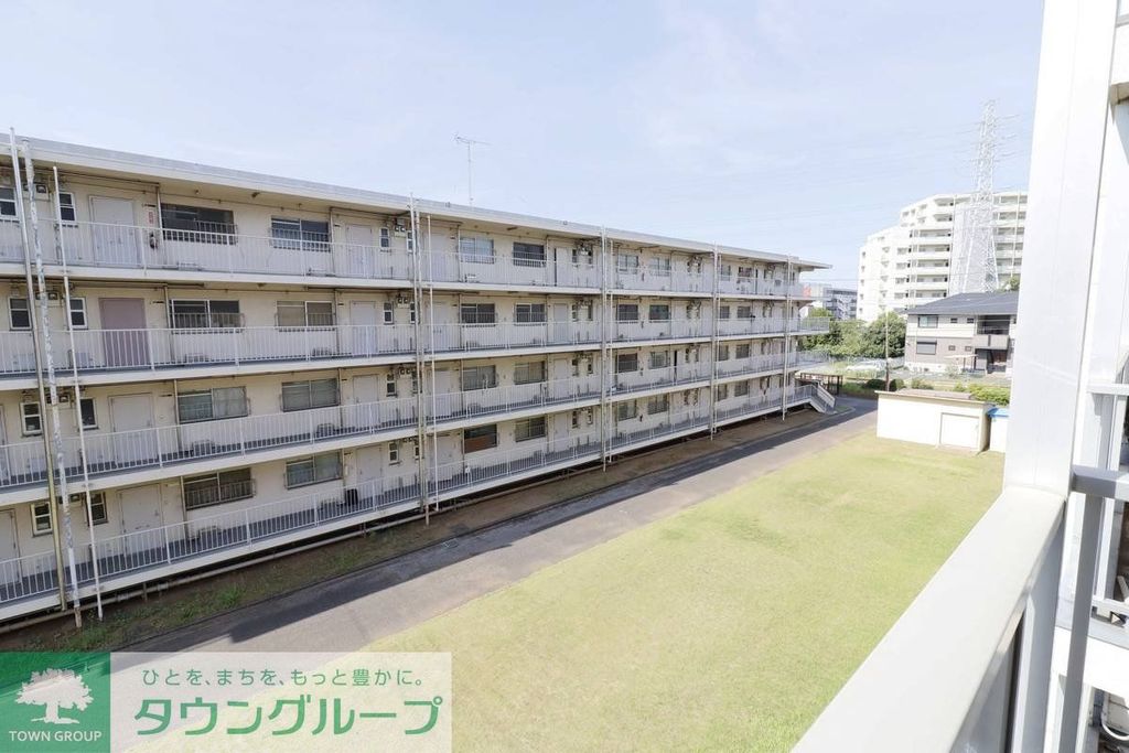 【千葉市稲毛区小中台町のマンションの眺望】