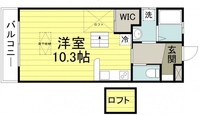 ルネス桜暮I番館の間取り