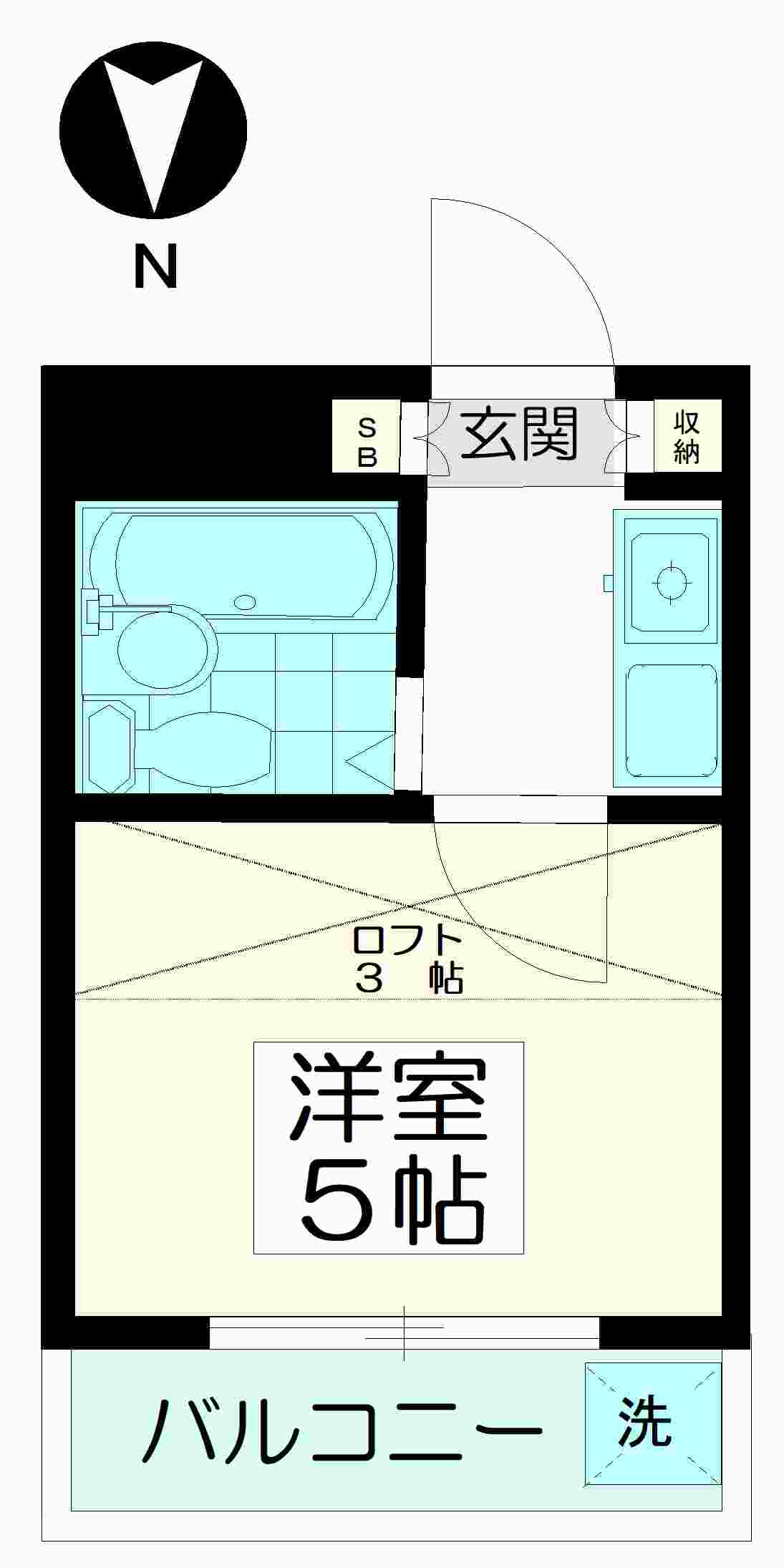 ホワイトハウス尾山台の間取り