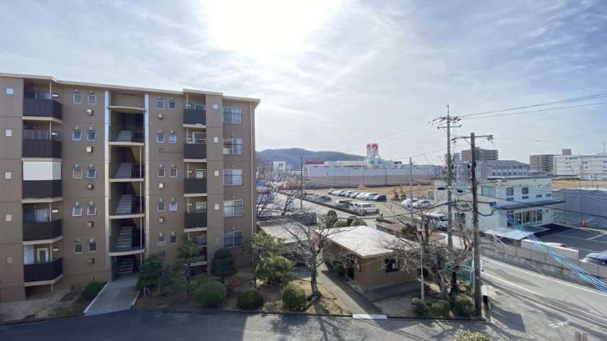 眺望　駐車場