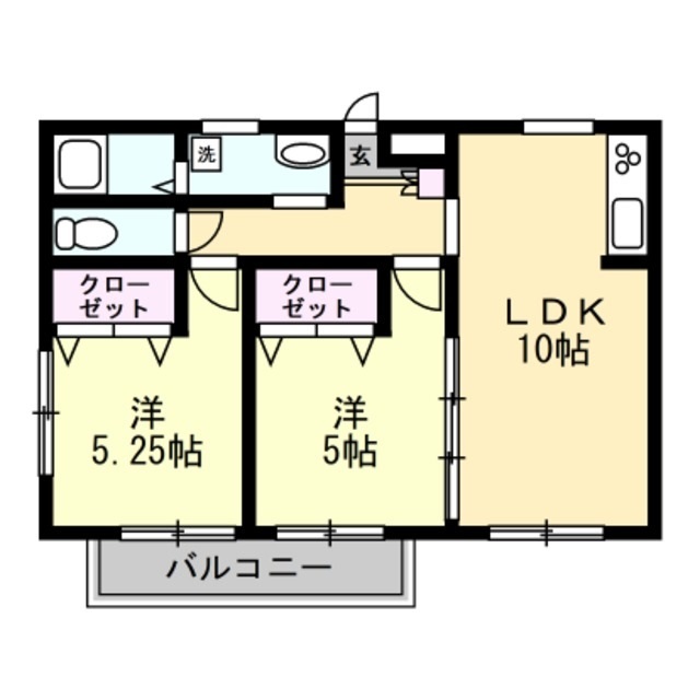 【ストロベリーフィールドの間取り】