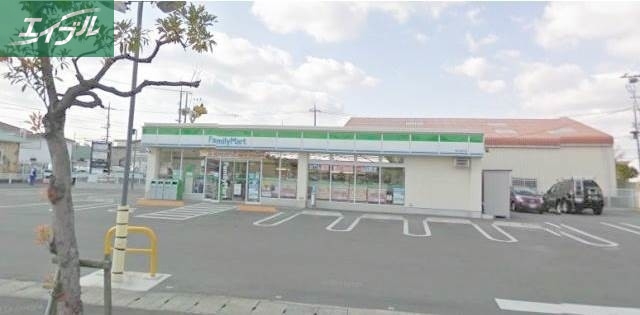 コンビニ　ファミリーマート岡山辰巳店（コンビニ）まで391m