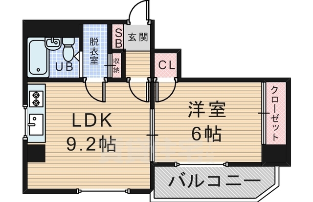 ド・ムール蛍ヶ池の間取り