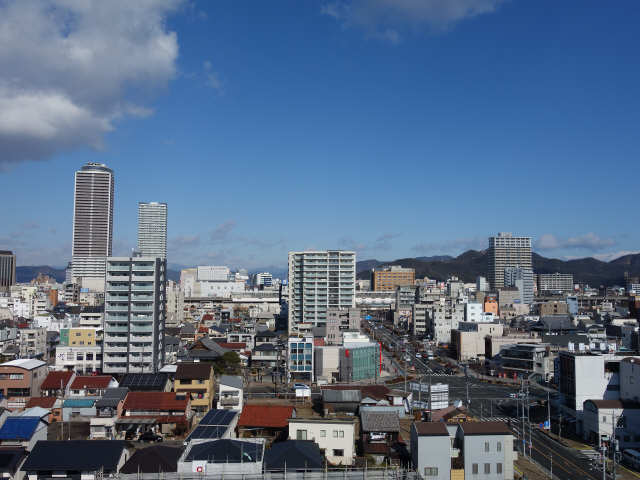 眺望　JR岐阜駅方面