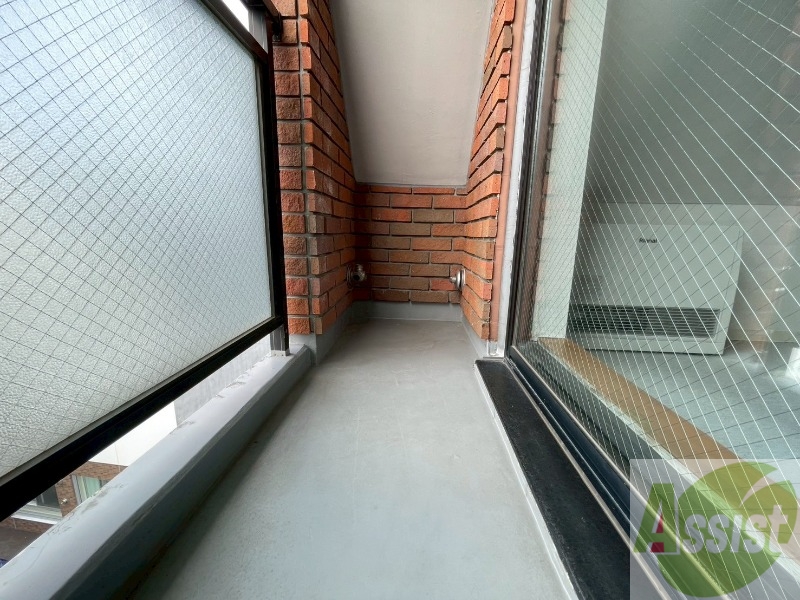 バルコニー　バルコニーです。洗濯物を干したり一息ついたりできますね！