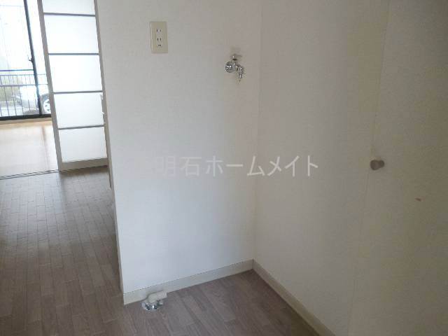 洗面設備　洗濯機置場
