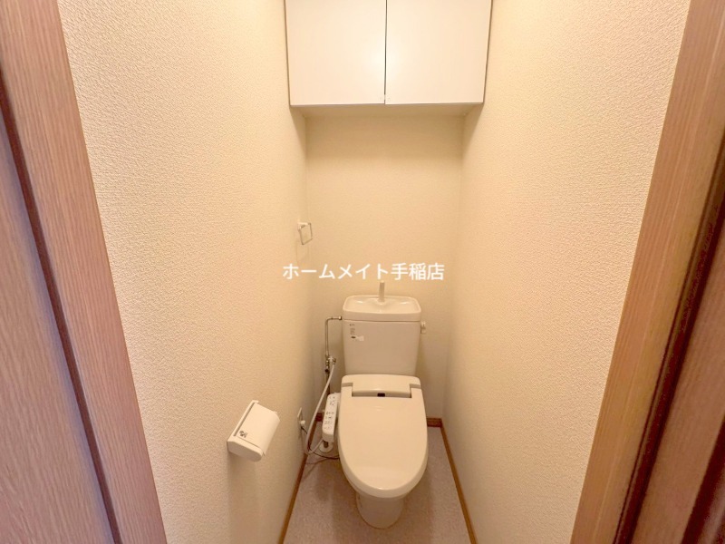 トイレ　ウォシュレット付きで快適な環境です♪