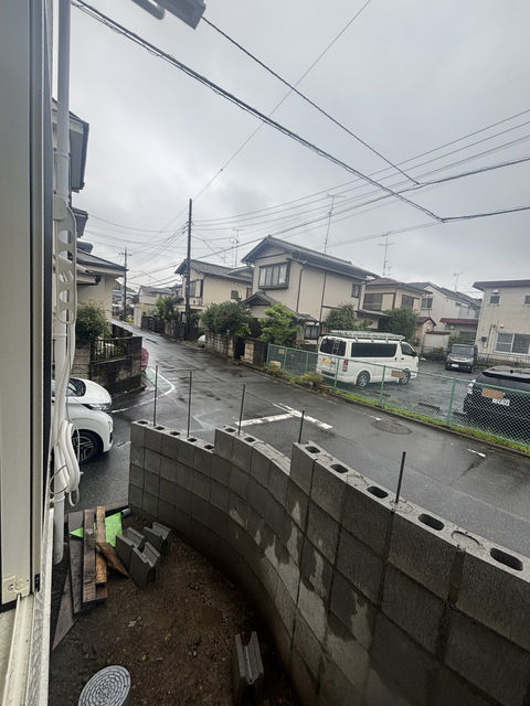 バルコニー　～お洗濯～