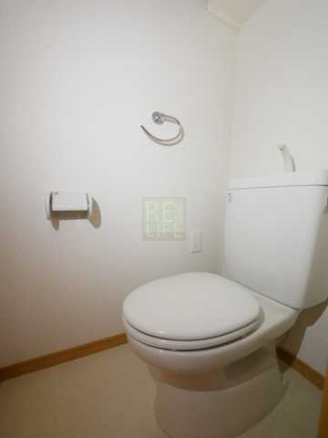 トイレ　写真は同マンションの別部屋となります。
