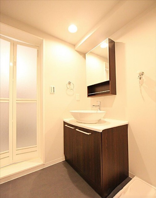 洗面設備　他号室の写真となります。