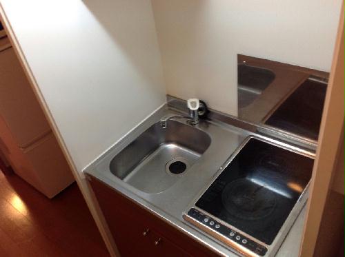 キッチン　2口電気コンロ